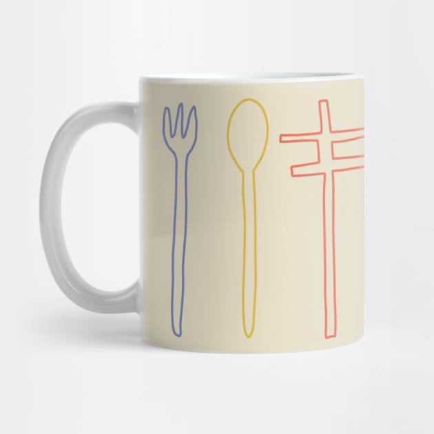 Frightened Rabbit Utensils by SentABearToSpace 